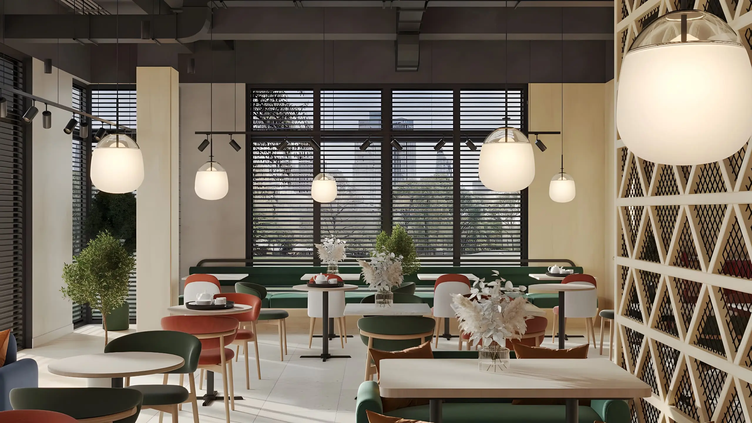 Andalus restaurant seating